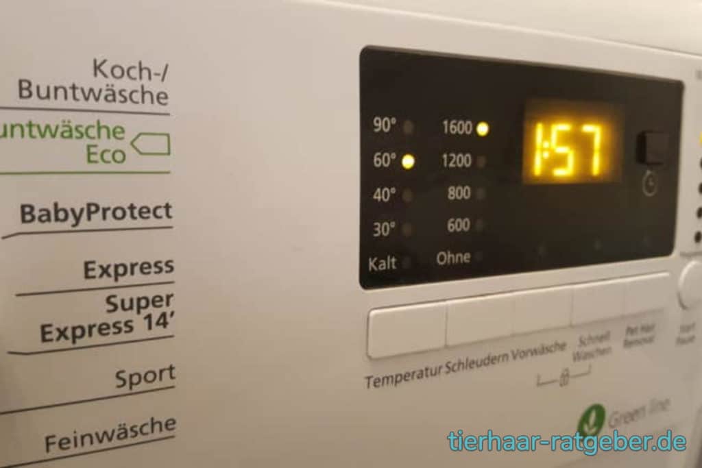 tierhaar waschmaschine